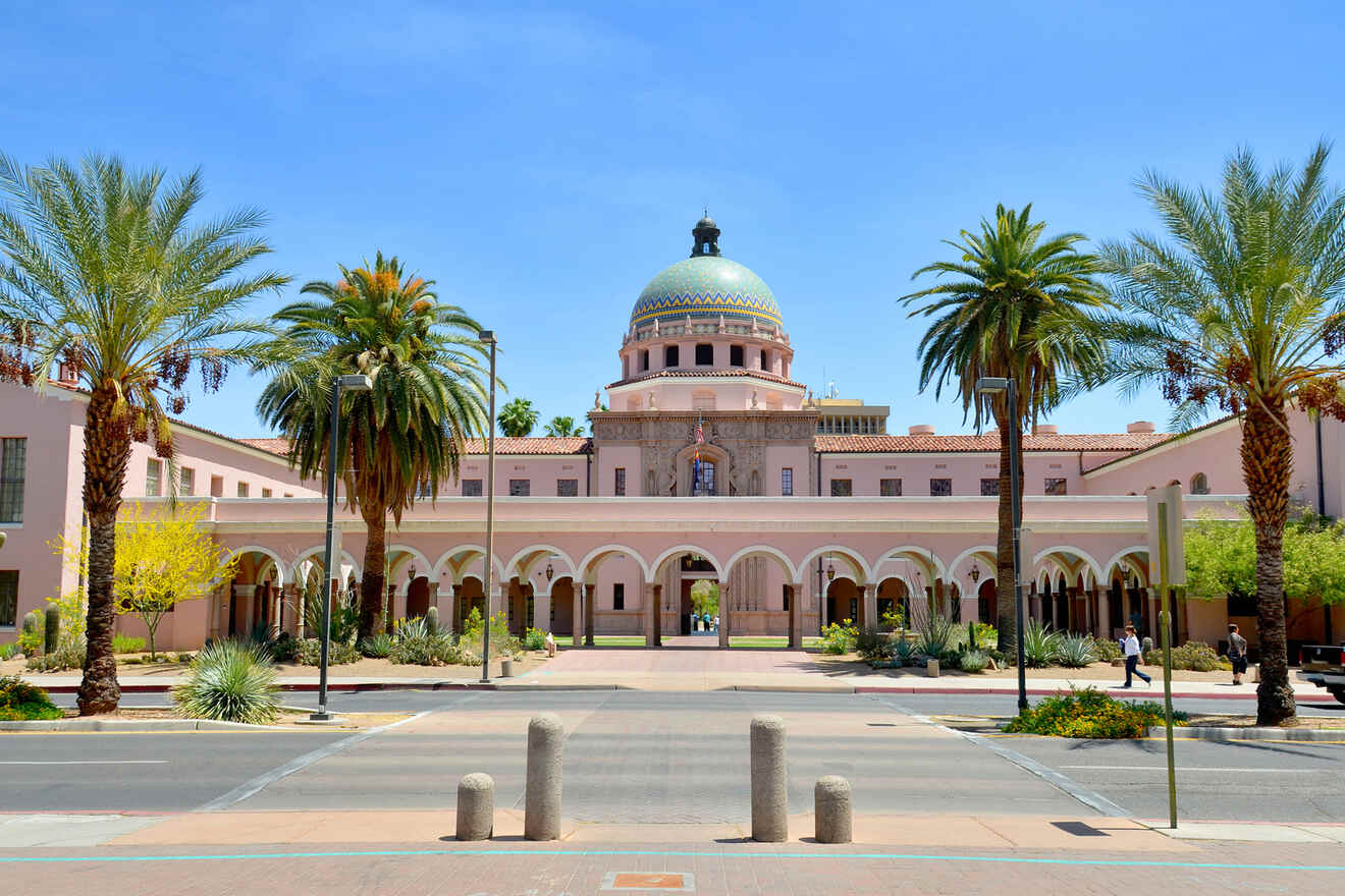 4 the closest area to Tucson International Airport